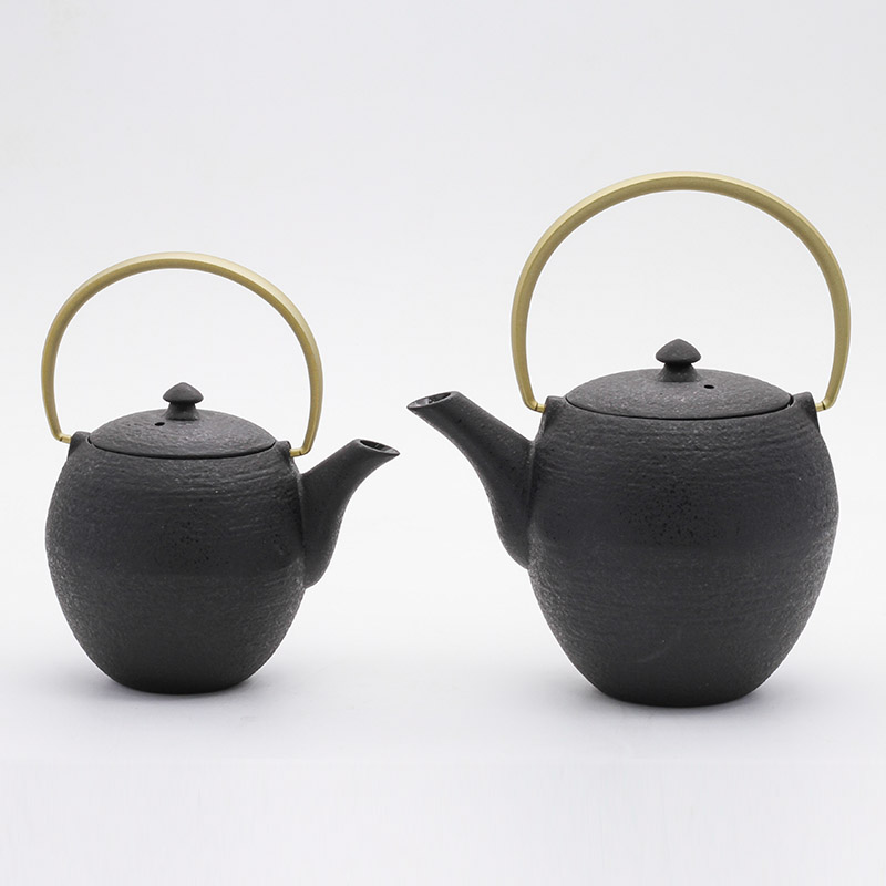 菊地保寿堂·茧茶壶