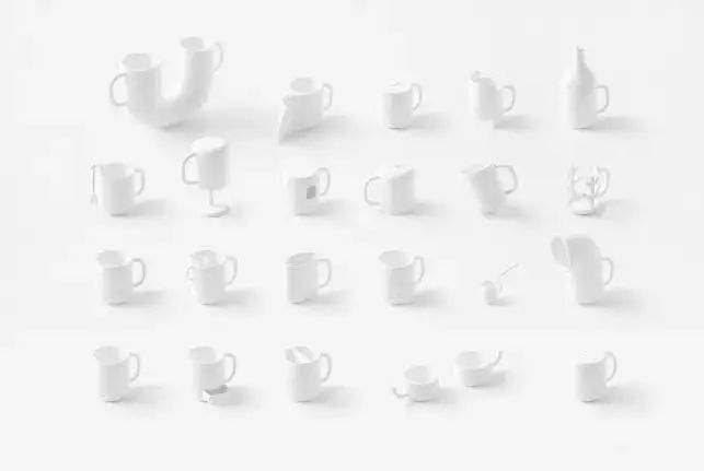 为了卖自己的书，佐藤大做了 22 个没有勺子的咖啡杯(图3)